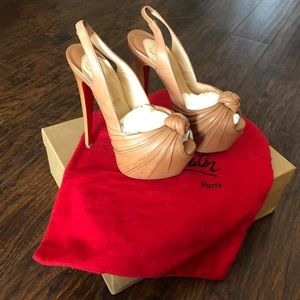 Christian Louboutin Miss Benin Nude Heels